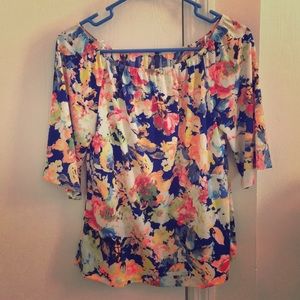 Off the shoulder top